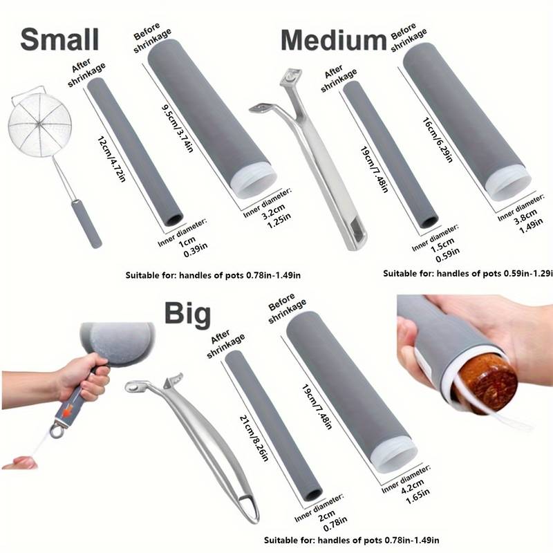 Silikon Tencere Sapı Koruması - 5