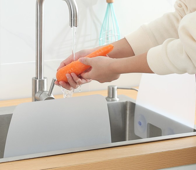 Lavabo ve Ocak Sıçrama Önleyici Vantuzlu Kalkan - 2