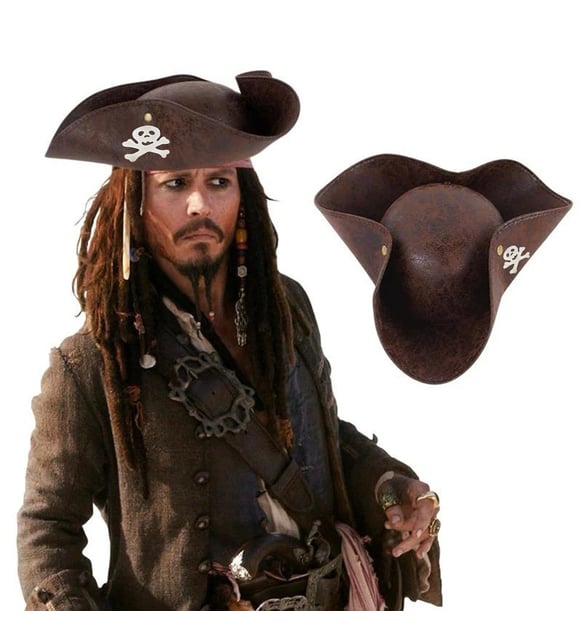 Vinleks Kaptan Jack Korsan Şapkası - 3