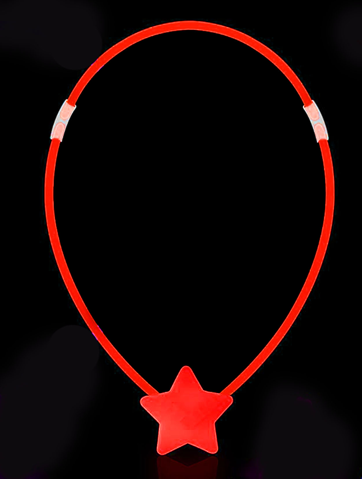 Karanlıkta Yanan Glow Stick Yıldız Kolye - 6 Adet  - 4