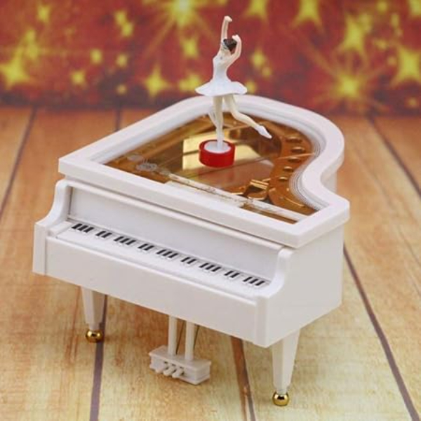 Balerin Figürlü Piyano Müzik Kutusu  - 2