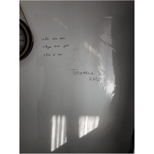 Kendinden Yapışkanlı Şeffaf Tahta Filmi - 3 Metre x 60 cm - 3
