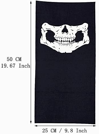 Motorcu Boyunluk Baf Buff Bandana - 25x48 cm Model 7 - 4
