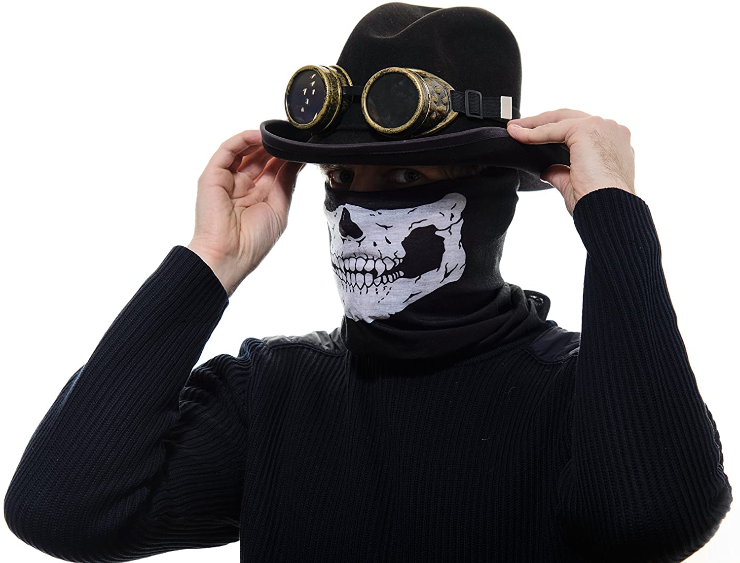 Motorcu Boyunluk Baf Buff Bandana - 25x48 cm Model 7 - 5