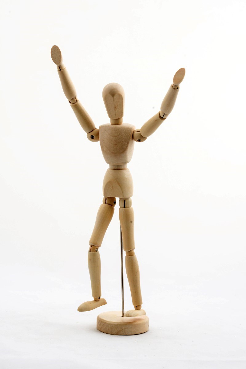 Ahşap Robot Model 3