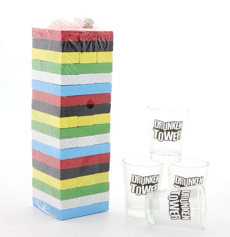 Jenga Shot Bardak Oyunu Model 1
