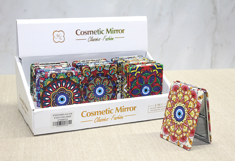 Taşlı El Aynası Dikdörtgen İnce Model 2