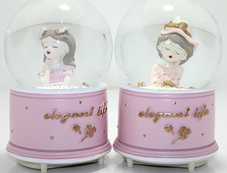 Kar Küresi Işıklı Müzikli 13 Cm No 2  - 2