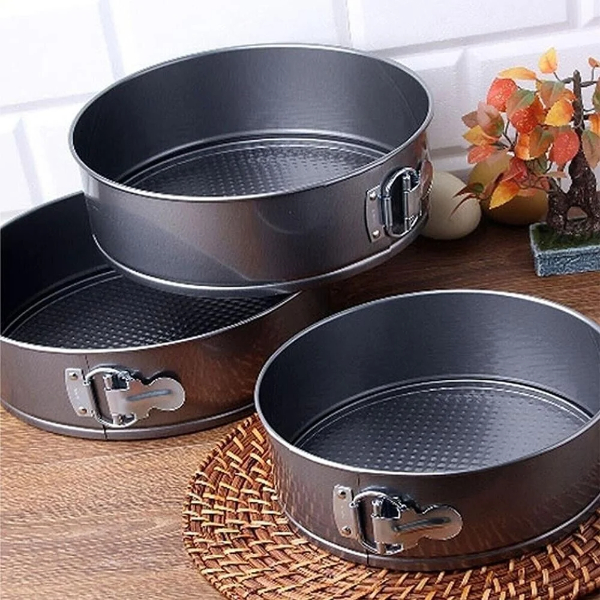 3'lü Kelepçeli Kek Kalıbı Seti - 4