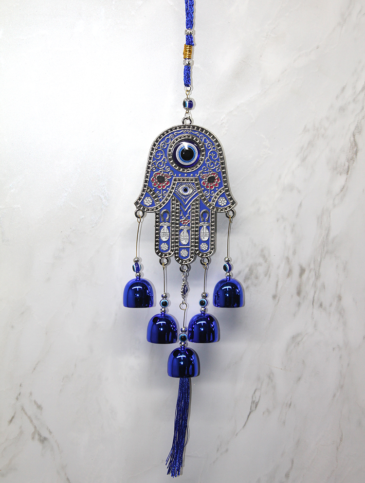 Metal Nazar Boncuğu Çan Model 8