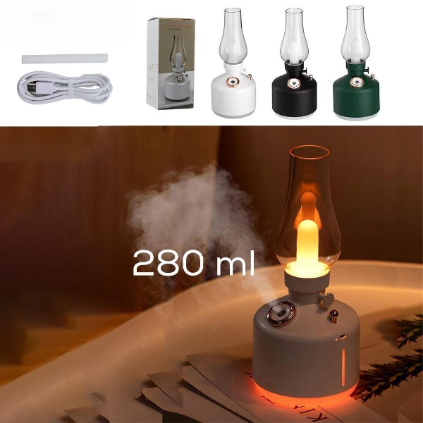 Gaz Lambası Tasarımlı Hava Nemlendirici  - 4