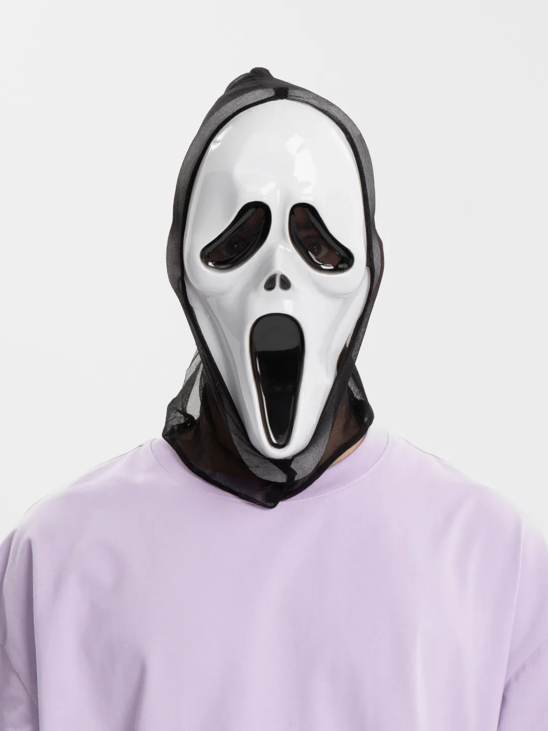 Kapşonlu Çığlık Maskesi Scream Maskesi 33x21 cm - 2
