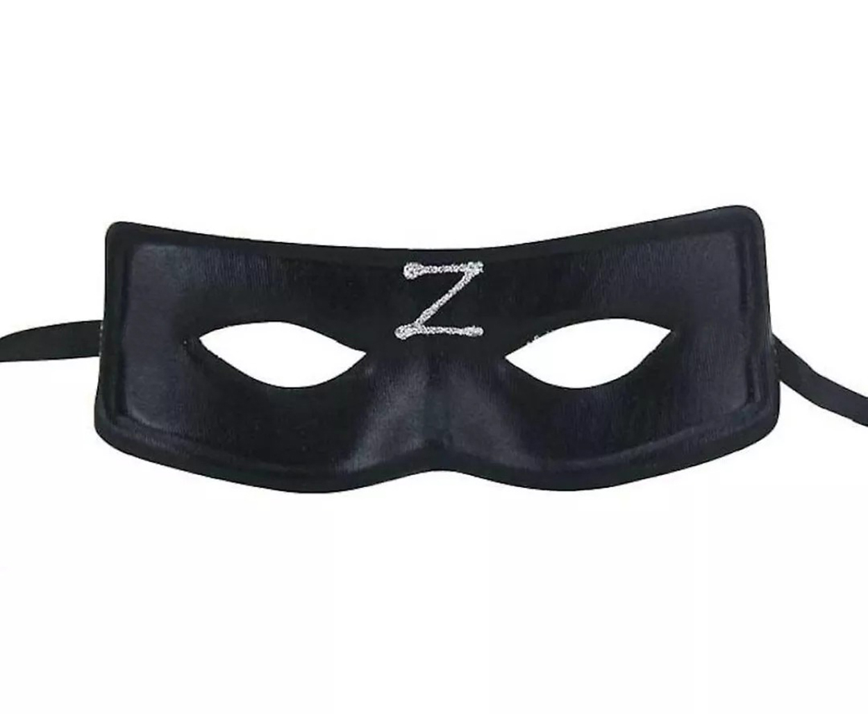 Zorro Maskesi Z Baskılı Lastikli