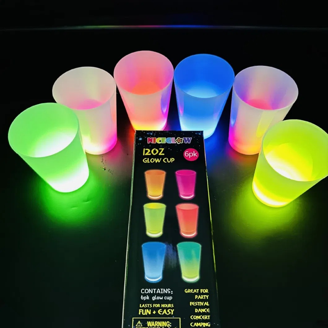 Glow Partisi Bardakları 6 Renk 6 Adet  - 3