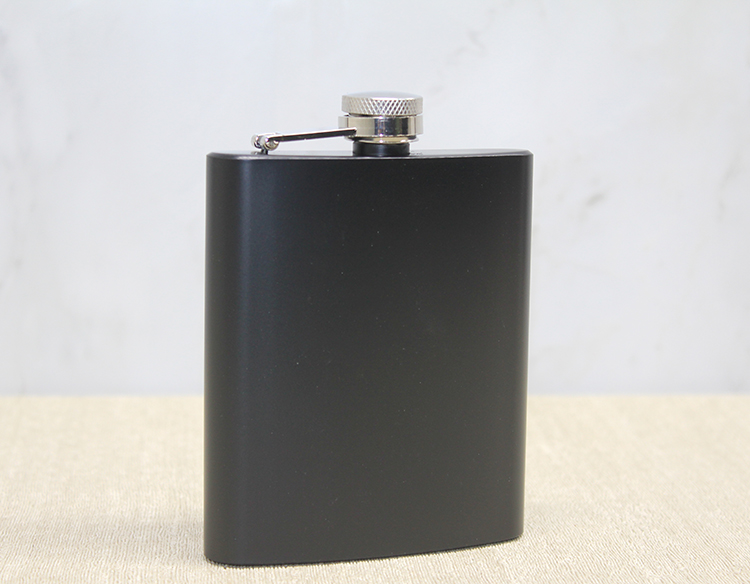 Tekli Siyah 7 Oz Matara