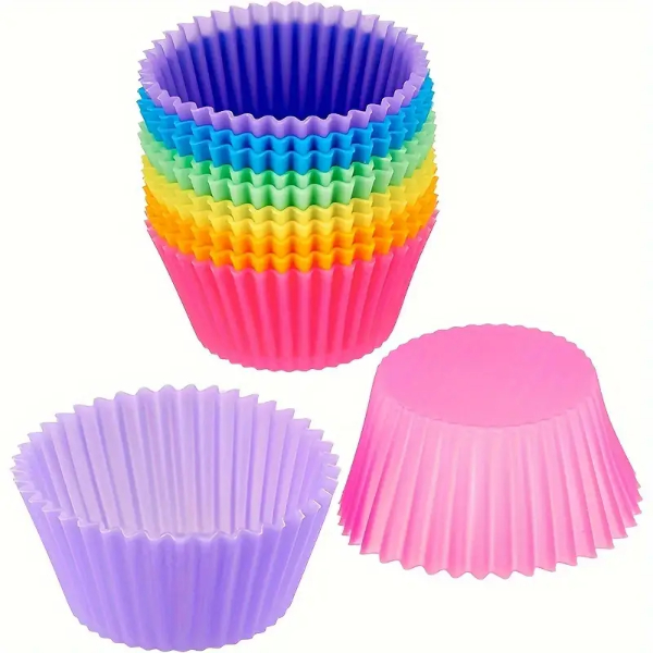 12'li Silikon Muffin Kalıbı