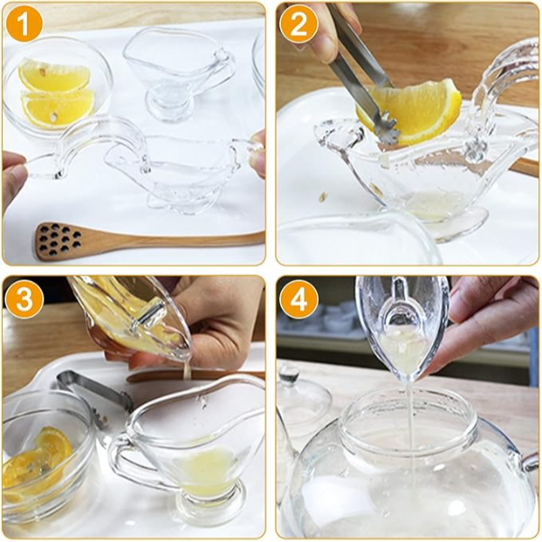 Kuş Şeklinde Sunumluk Limon Sıkacağı  - 4