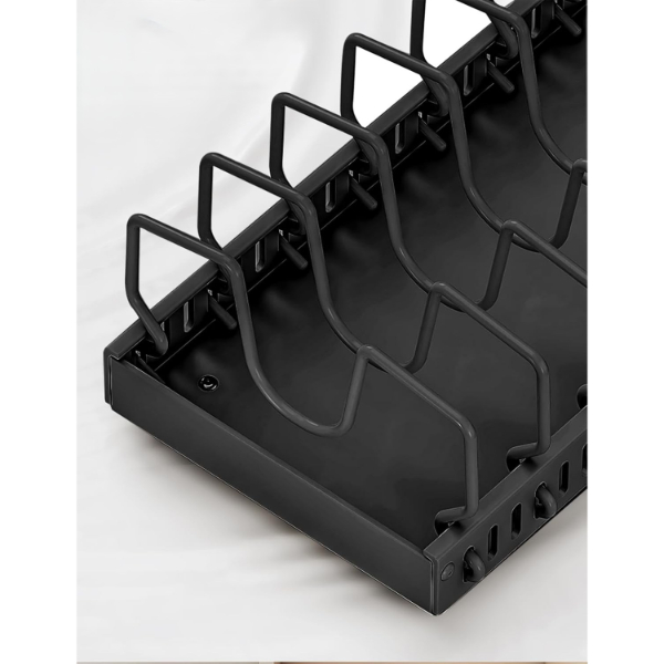 Teleskopik Raylı Tava Tencere Organizeri - 4