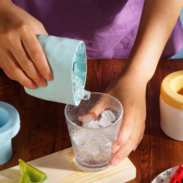 Silikon Küp Buz Kalıbı  - 2