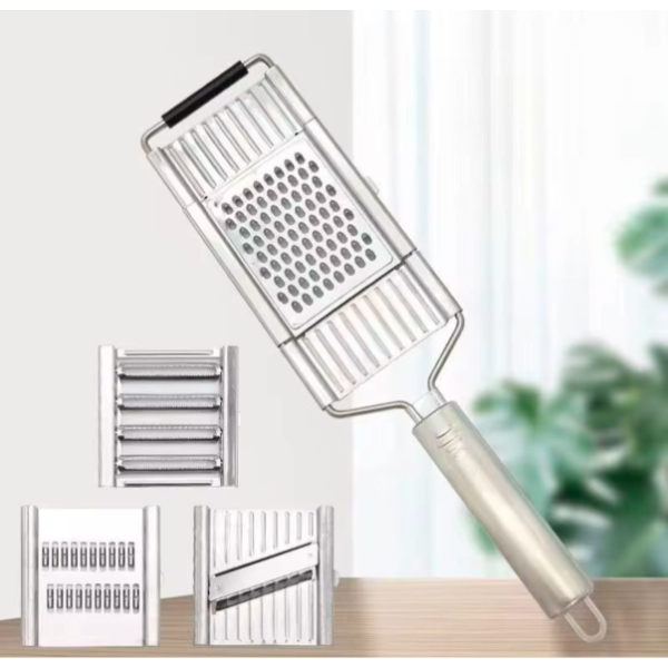 Paslanmaz Çelik 4'lü Set El Rendesi  - 2