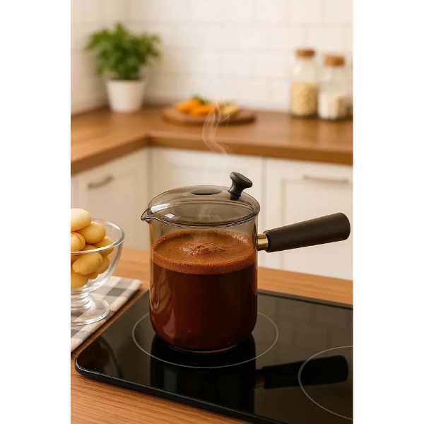 550 ml Akasya Cam Cezve  - 3