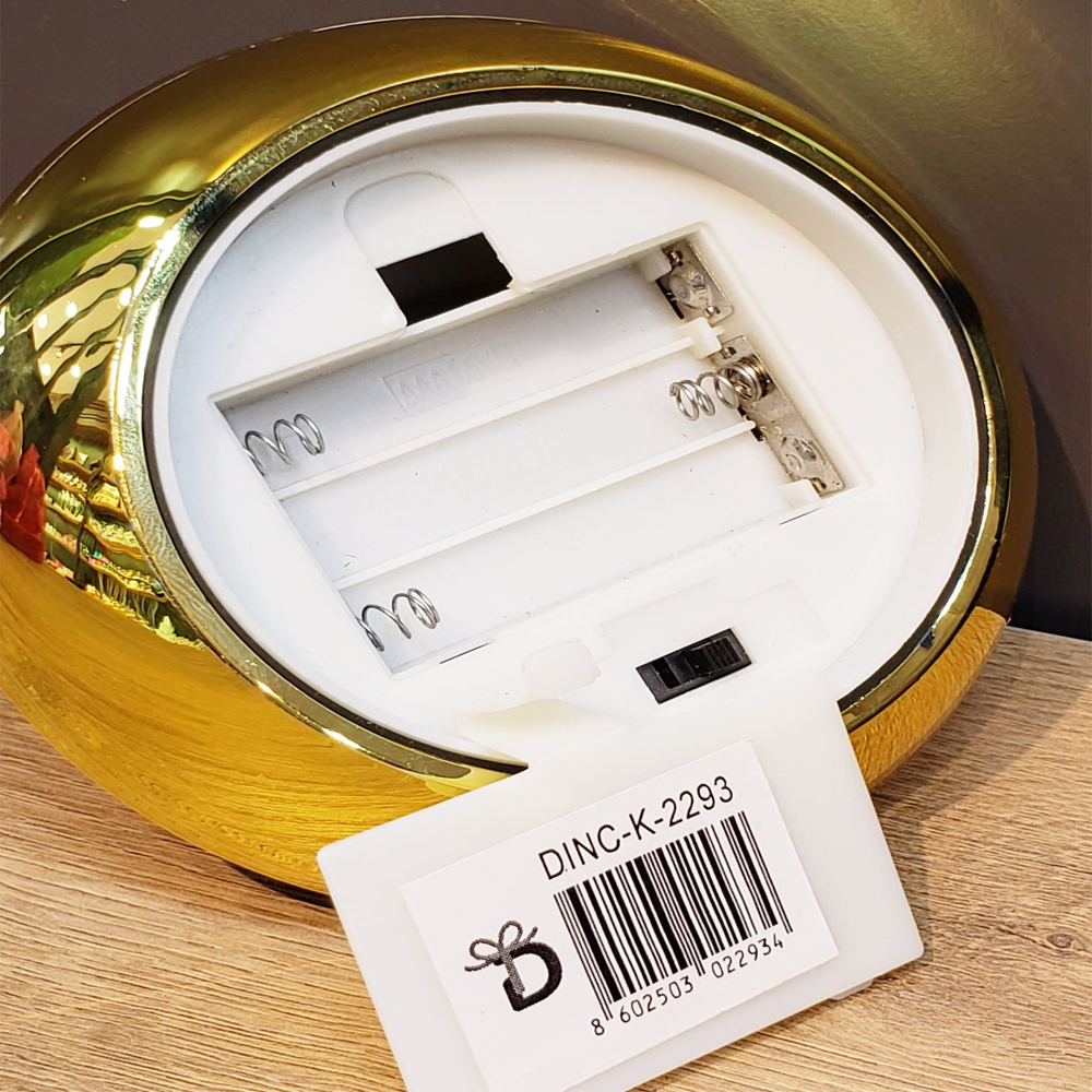 Dekoratif Gold Pilli Mum Lamba  - 3