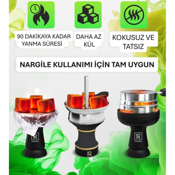 Nargile Kömürü 1 KG  - 3
