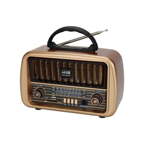 Klasik Taşınabilir Model Nostaljik Radyo  - 2