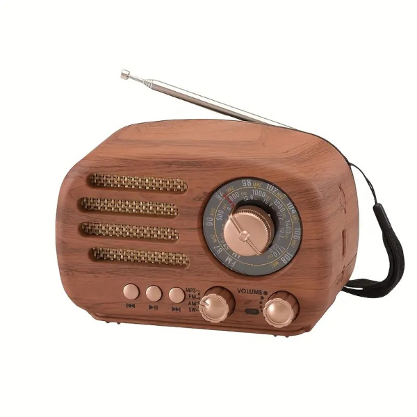 Ahşap Retro Radyo  - 2