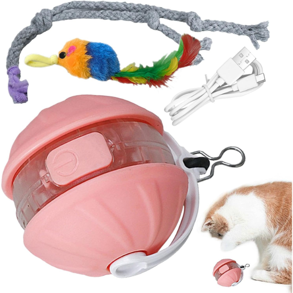Şarjlı Hareketli Kedi Topu Oyuncak  - 3