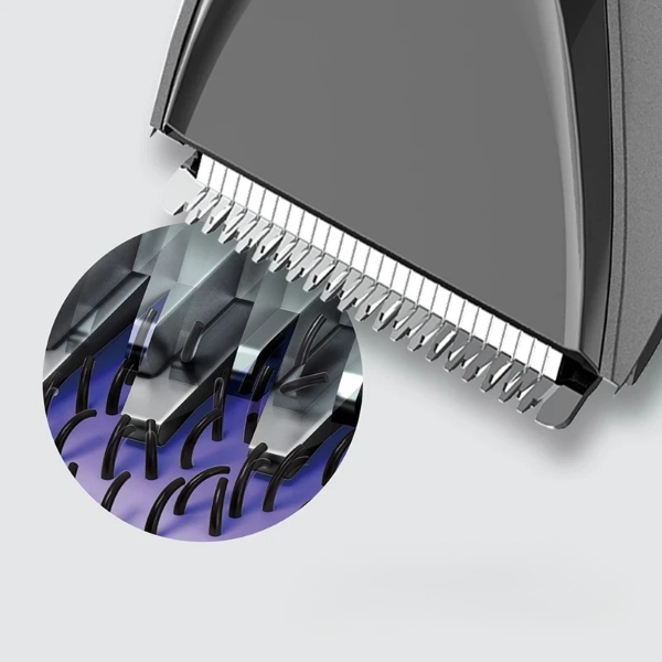 Şarjlı Ayarlanabilir Başlıklı Saç Sakal Traş Makinesi  - 3