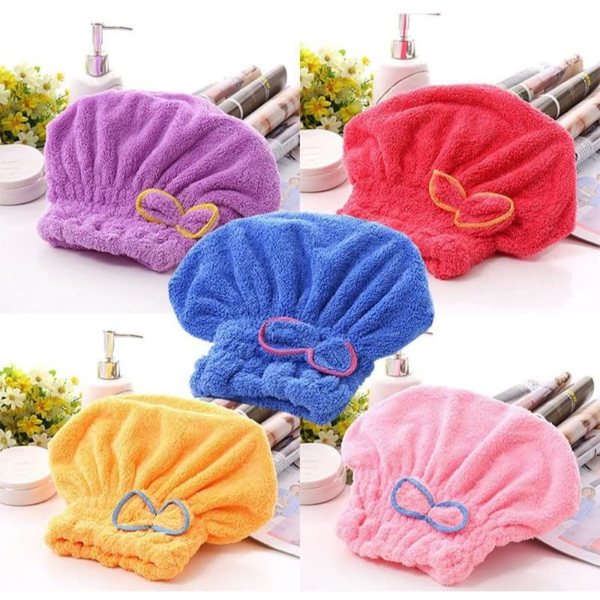 Havlu Saç Kurutma Bonesi