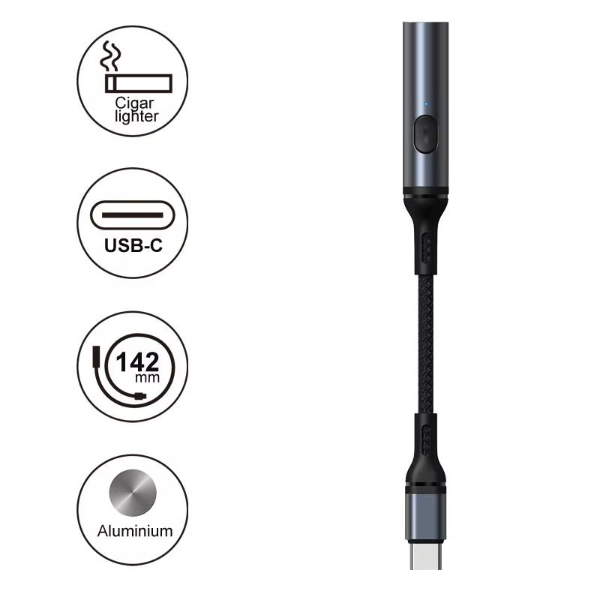 Type - C Kablolu Elektrikli Çakmak - 3
