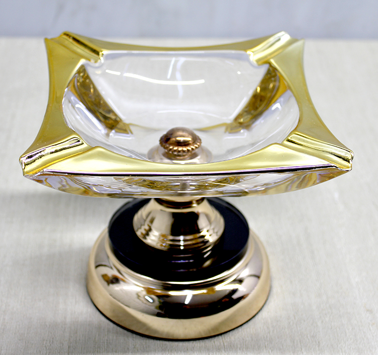 Metal Ayaklı Cam Küllük Model 1 