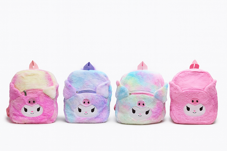 Sevimli Peluş Kuromi Sırt Çantası 