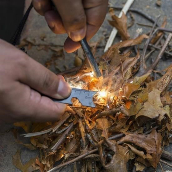 Acil Durum Magnezyum Çakmaktaşı Hayatta Kalma Kiti - 5