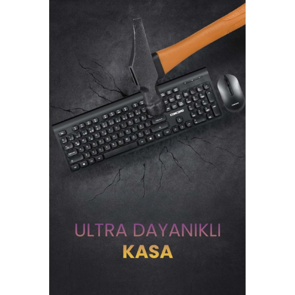 Multimedya Q Klavye Ve Mouse Seti  - 5