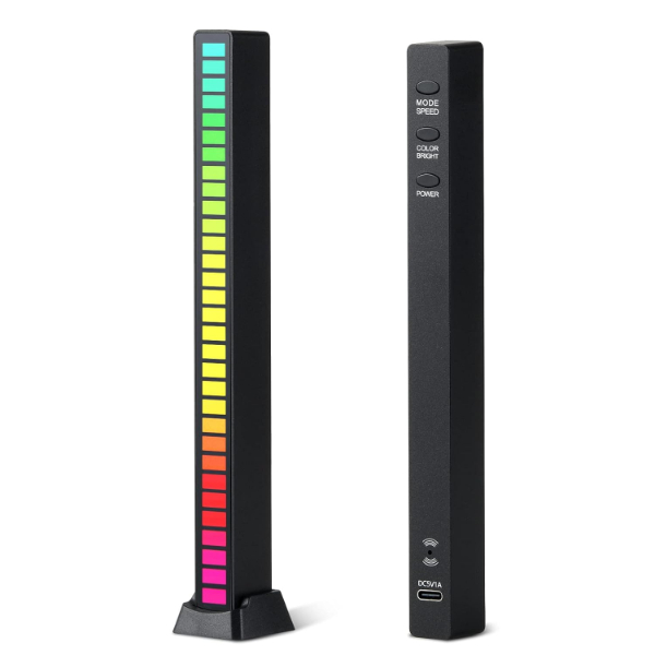 RGB Sese Duyarlı Taşınabilir Ekolayzer LED Çubuk  - 2