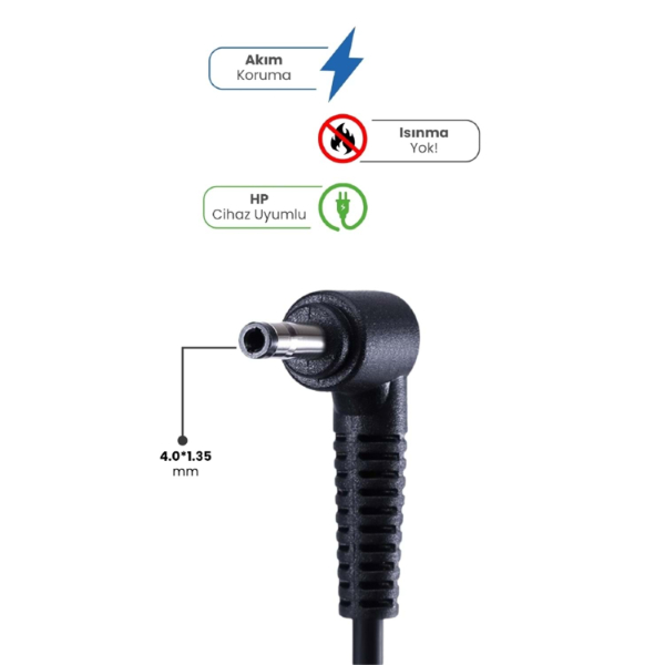 19V 4.74A 4.0 * 1.35mm 90W HP İçin Laptop Adaptör - 2