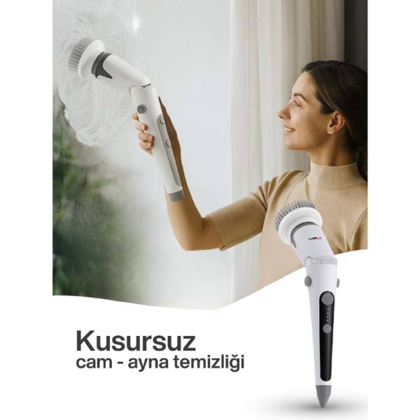 Portatif Şarjlı Temizleme Fırçası  - 3