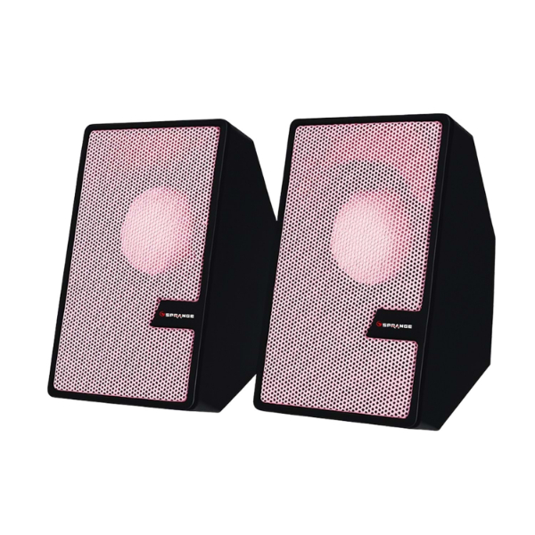 Pembe USB 2.0 + 3.5mm USB Hoparlör - 2