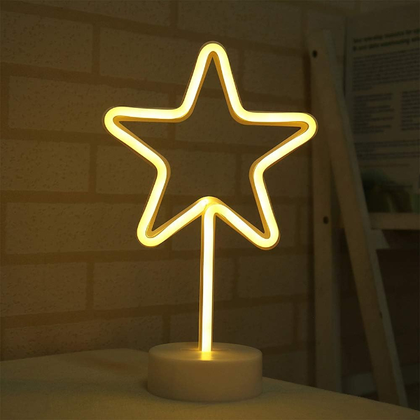 Yıldız Neon LED Lamba  - 4