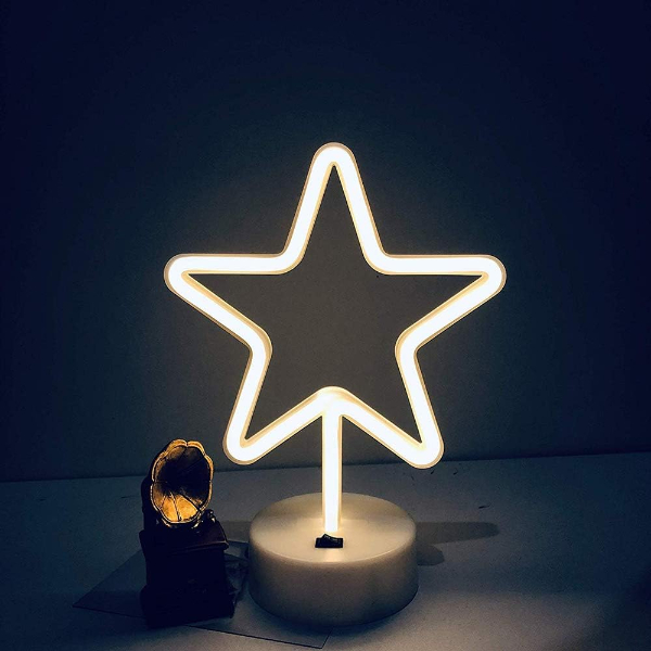 Yıldız Neon LED Lamba  - 5
