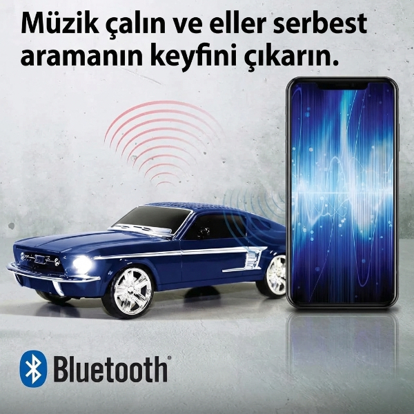 Mustang Tasarımlı Bluetooth Hoparlör  - 2