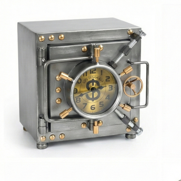 Kasa Tasarımlı Masaüstü Saat  - 4