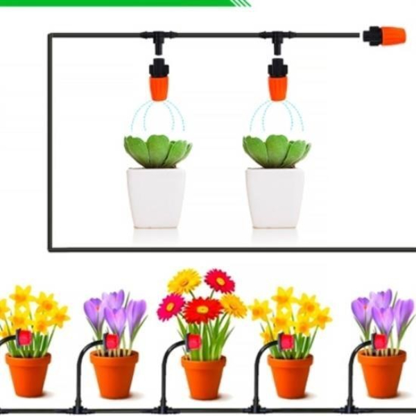 10 Metre Bahçe Sulama Sistemi Seti  - 3