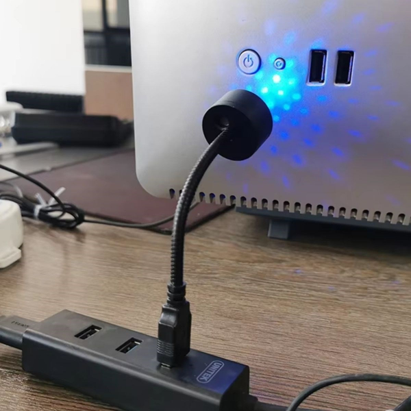 Sese Duyarlı USB Araç İçi Ambiyans Işığı  - 3