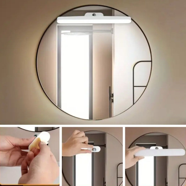Dokunmatik USB Şarjlı 27 cm LED Makyaj Aynası Işığı
