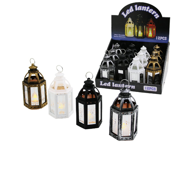 Ramazan Temalı Büyük Altıgen Açık Kubbe LED Lamba  - 4