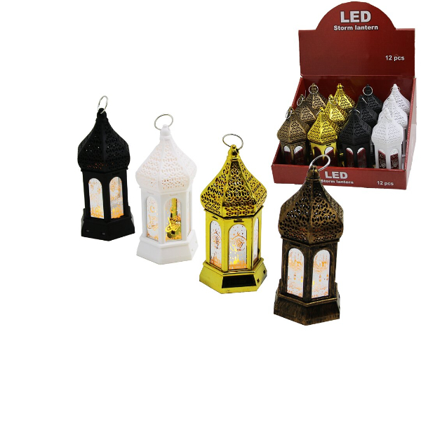Ramazan Temalı Büyük Altıgen Kapalı Kubbe LED Lamba - 2